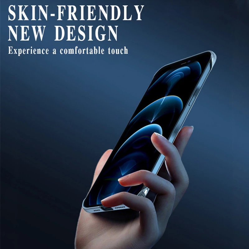 Luxuriöse rahmenlose transparente Hülle für iPhone 15 13 12 11 14 16Profi Max XSMAX X XR XS SE 7 8Plus Ultra dünn klar schwer Telefon Startseite