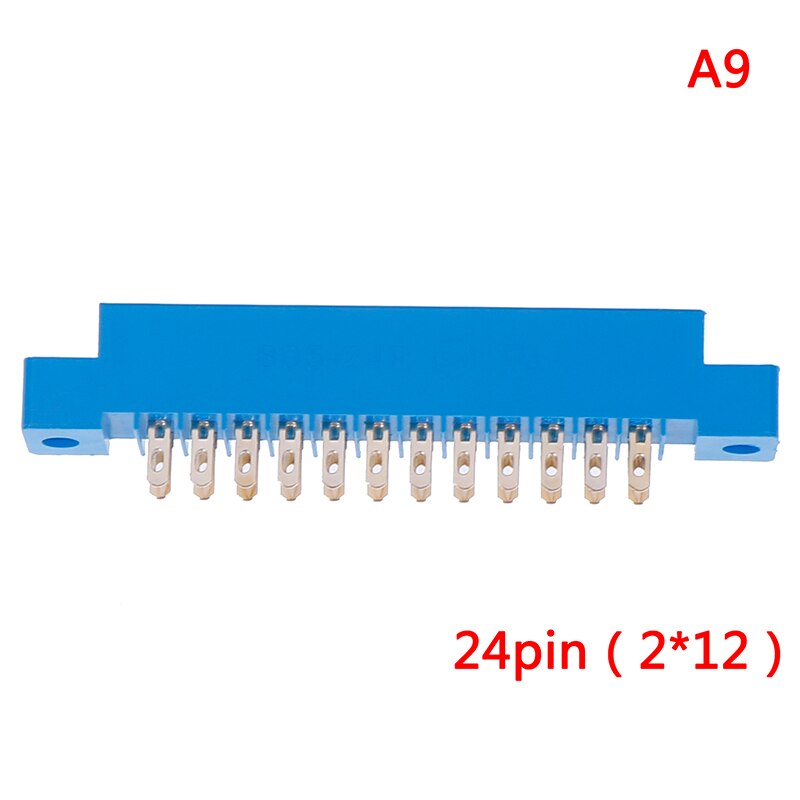 Vendita calda 1PC serie 805 3.96mm passo PCB Slot scheda di saldatura connettori bordo 8-72 Pin 16 stili: A9