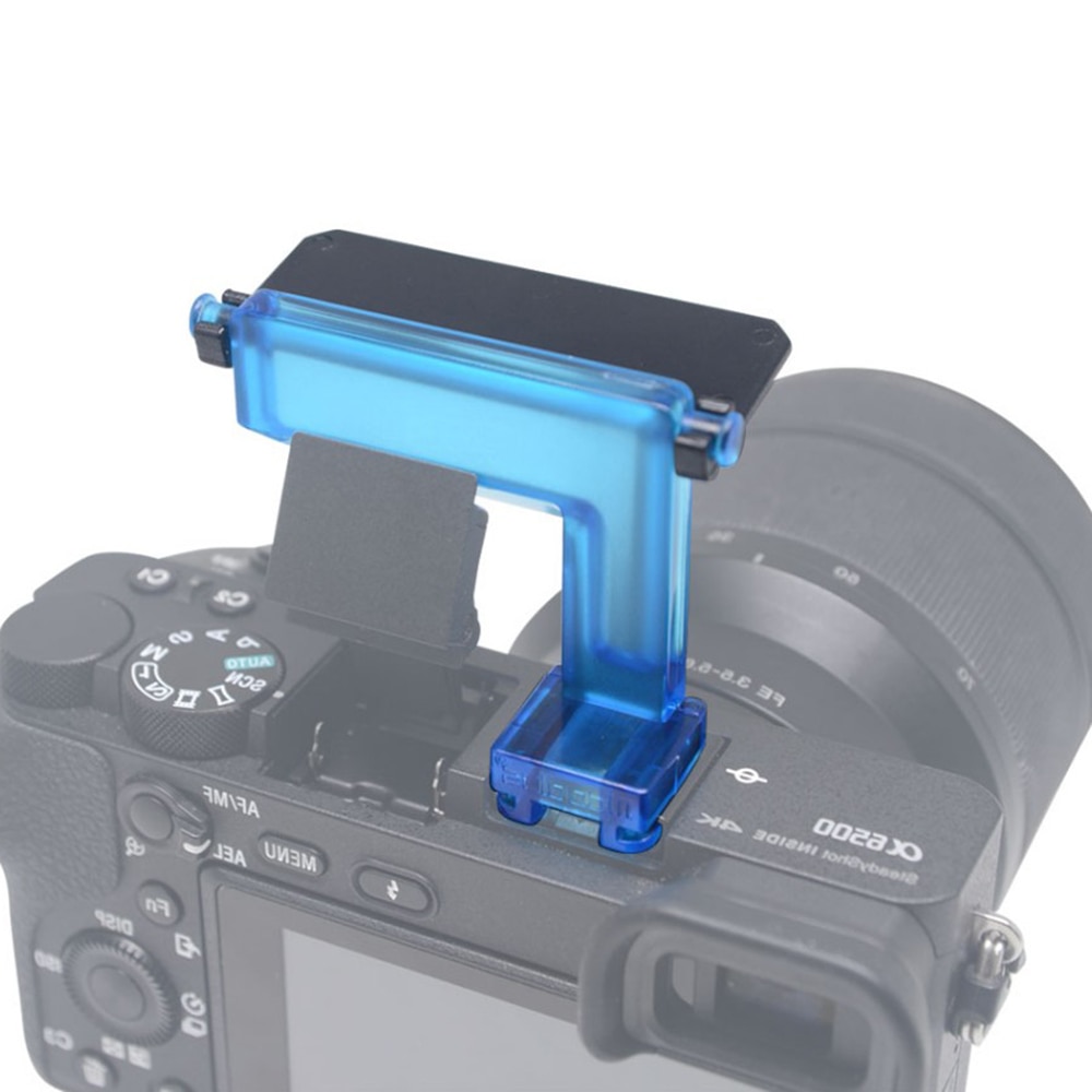 Mcoplus diffuser flash bounce cards lambency diffuser i kameraet til sony  a6500 a6300 a6000 nex 6 kamera