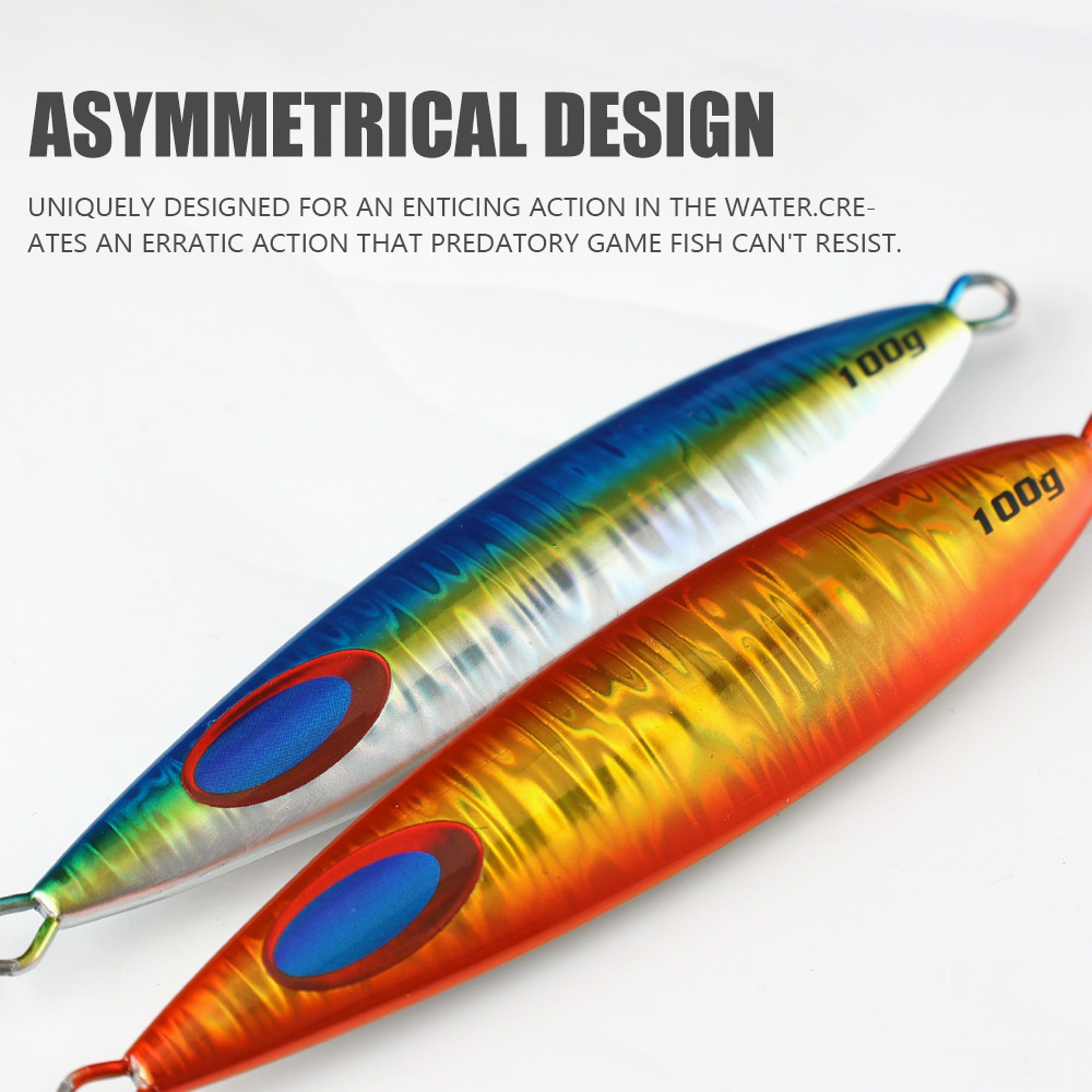 Jiggingpro 150G 200G Jigging Lokken Visgerei Trage Jig Zee Vissen Lokt Visaas Jigs