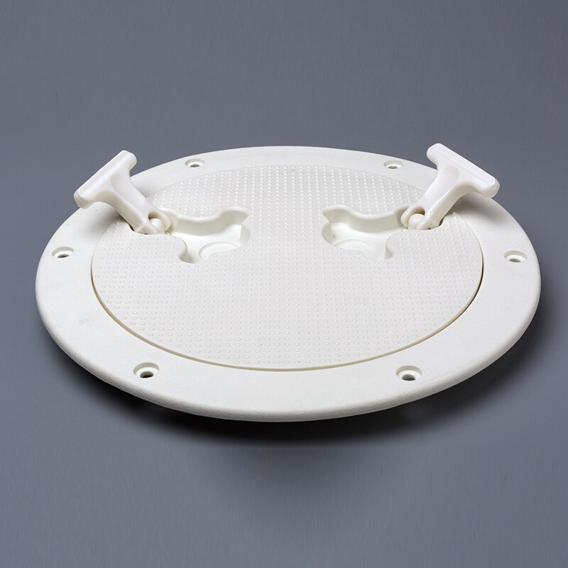 10 inch Deck Plate Corrosion Resistant Marine Access Boat Inspection Hatch Cover Plate for Marine Boating Water Sport
