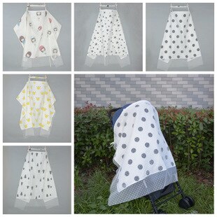 Bufanda de privacidad para lactancia materna, cubierta para el asiento del coche, cochecito de bebé para alimentación infantil