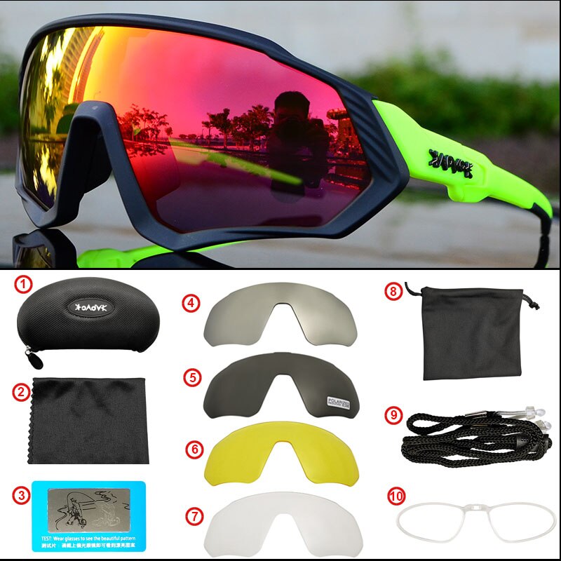 Cykelbriller polariseret mtb mountainbike cykel solbriller cykelbriller eyewear oculos ciclismo gafas ciclismo