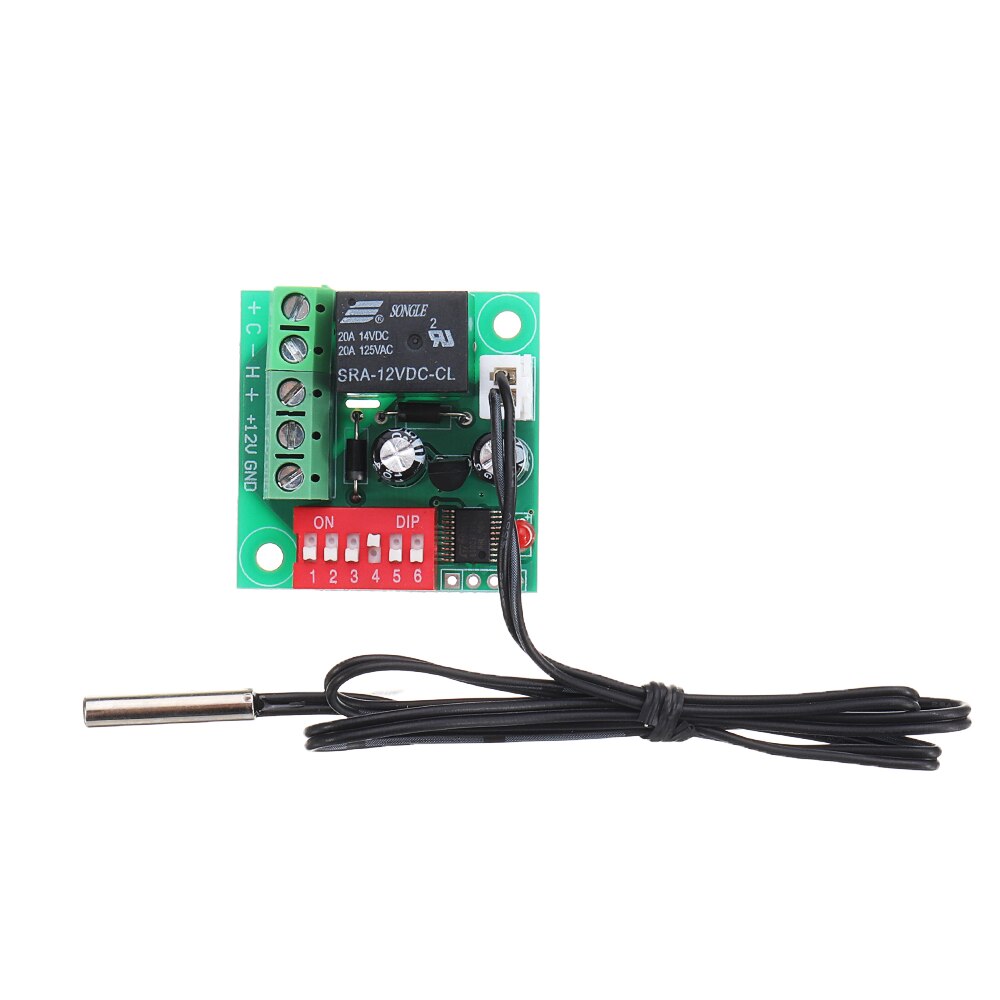 XH-W1701 DC 12V Adjustable Temperature Control Switch High Precision Temperature Control Controller Thermostat