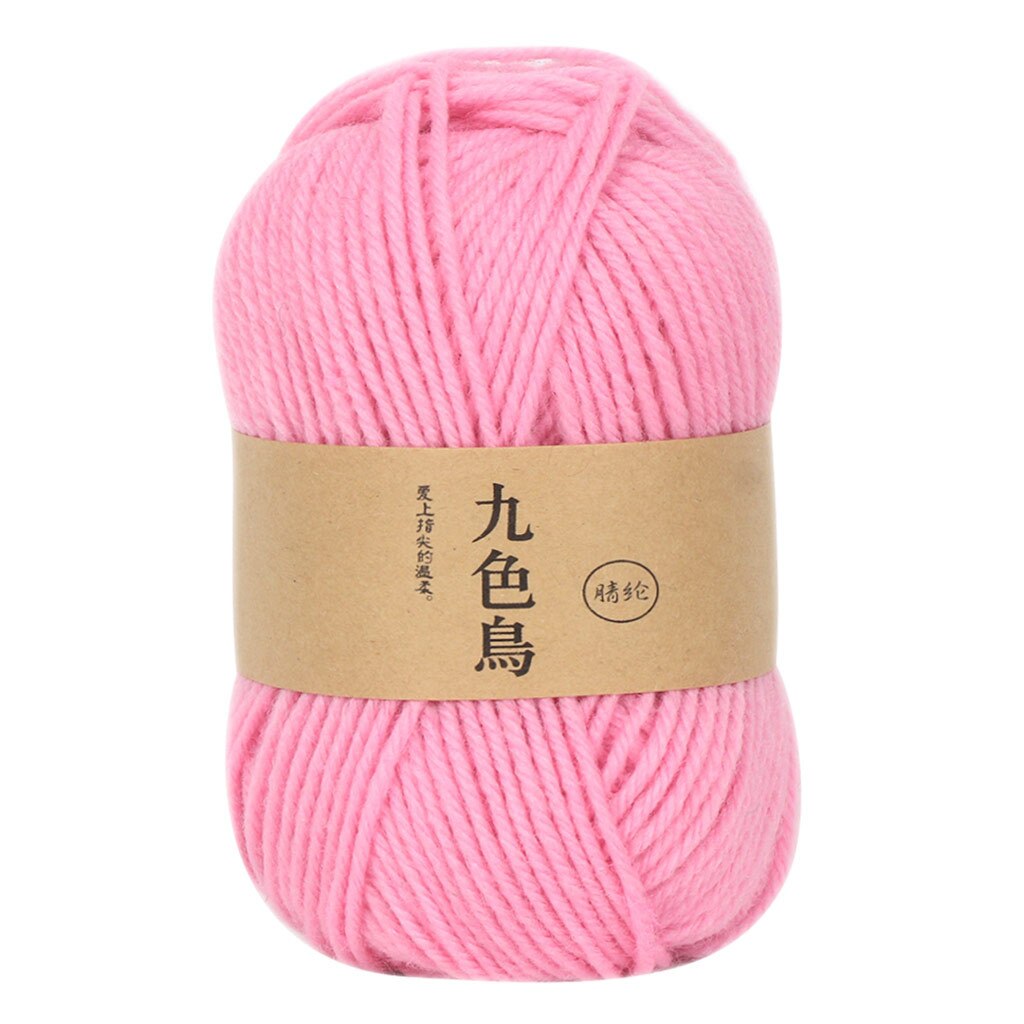 Acrylic Line Crochet Diy Medium Thick Cushion Doll Hook Shoes Line Wool Crochet Yarn Hand Knitting Wool Crochet Yarn For Scarf
