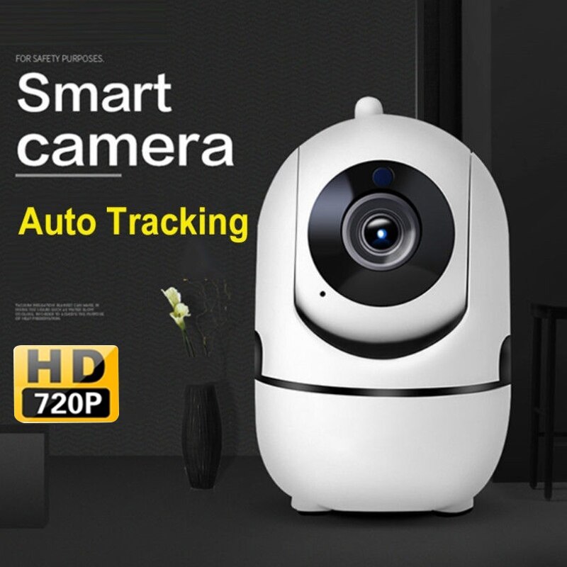IP Camera 720P HD Tracking Automatically Multifunctional IR Motion Monitor 1.0MP Office Wireless WiFi Camera Motion Detection
