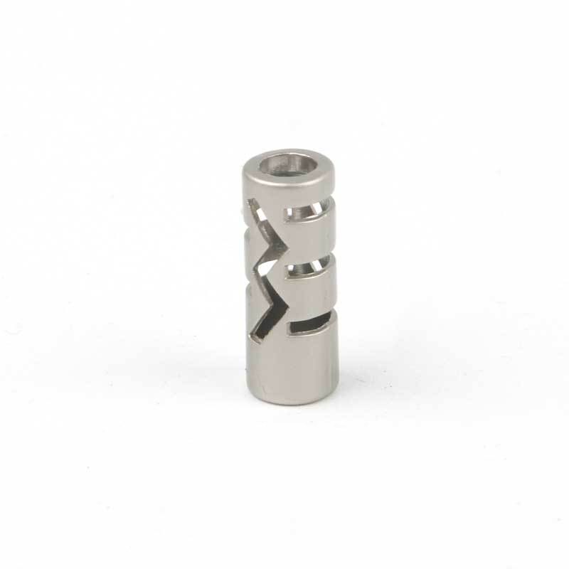 Hohl Zylinder Metall Schnur Ende Seil Enden Deckel sperren Umschalten Stopper Clip Für Kleidung Tasche Sportbekleidung Schnürsenkel Seil Teile Zubehör