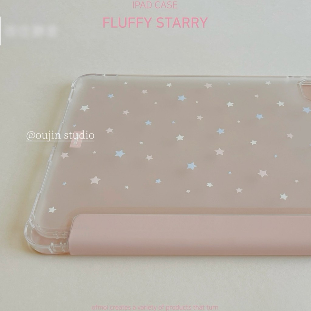 blue star ipad protective cover ipad flat protective cover with pen slot bracket 11 air6 soft shell protective cover
