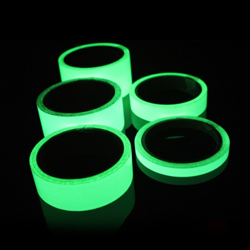 Reflecterende Tape Auto Stickers Grappige Decal Diy Licht Lichtgevende Waarschuwing Glow Dark Night Tapes Sticker Veiligheid Auto-Covers Accessoires