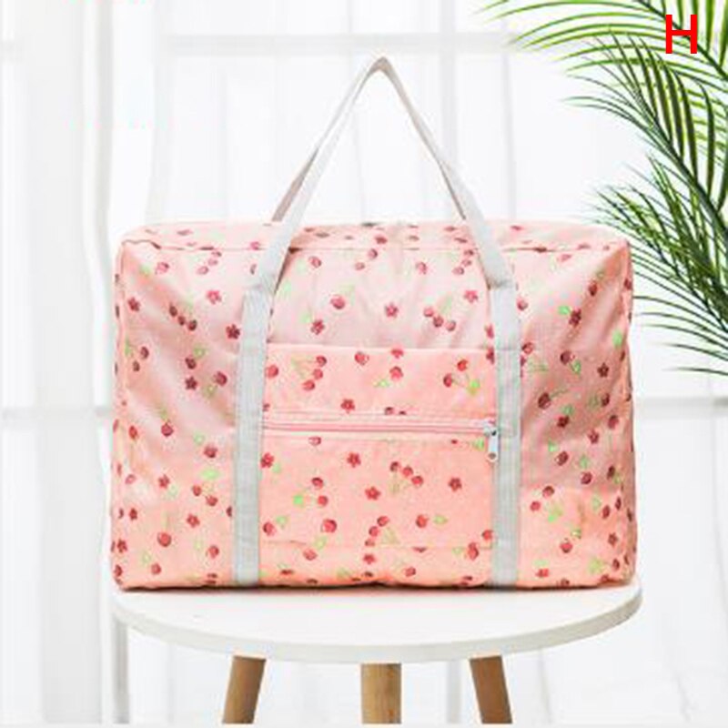 Folding Travel Bag Large Capacity Waterproof Bags Tote Large Handbags Travel Bag: H