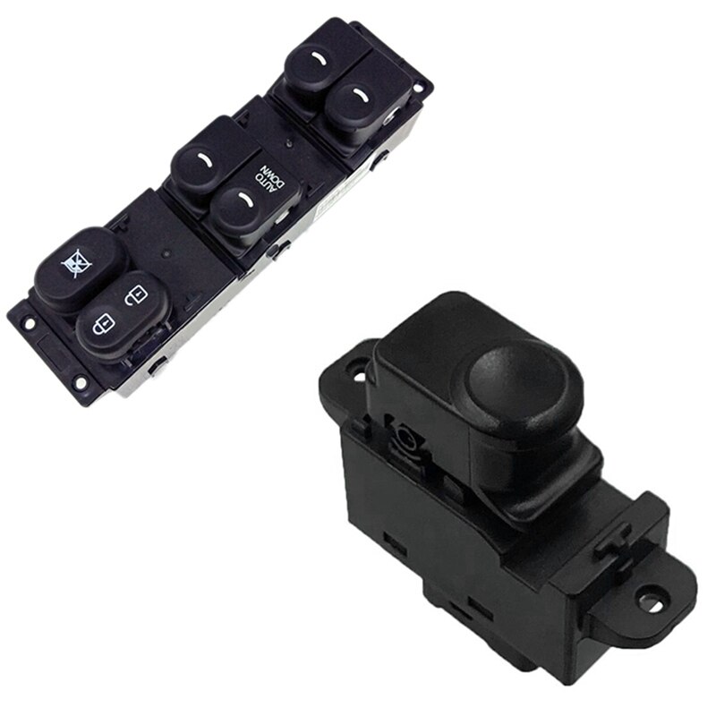 Auto Ruitbediening Hoofdschakelaar Knop Met Venster Enkele Lifter Schakelaar Knop, Voor Hyundai Accent Solaris