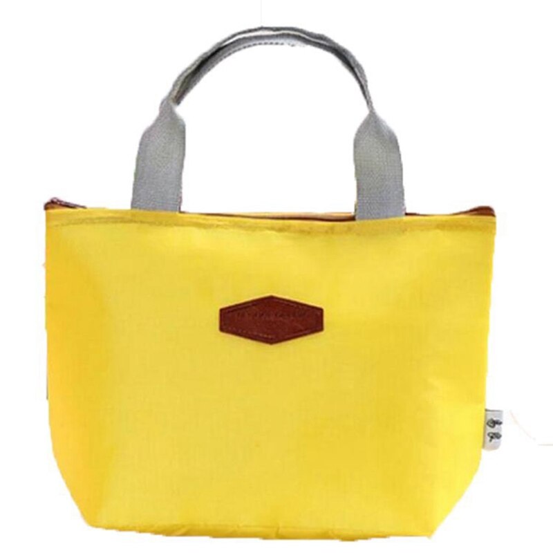 Lunch Box Bag Waterproof Thermal Bag Oxford Fabric Portable Thermal Insulated Picnic Food Box Women Tote Kitchen Organizer Bag: YW