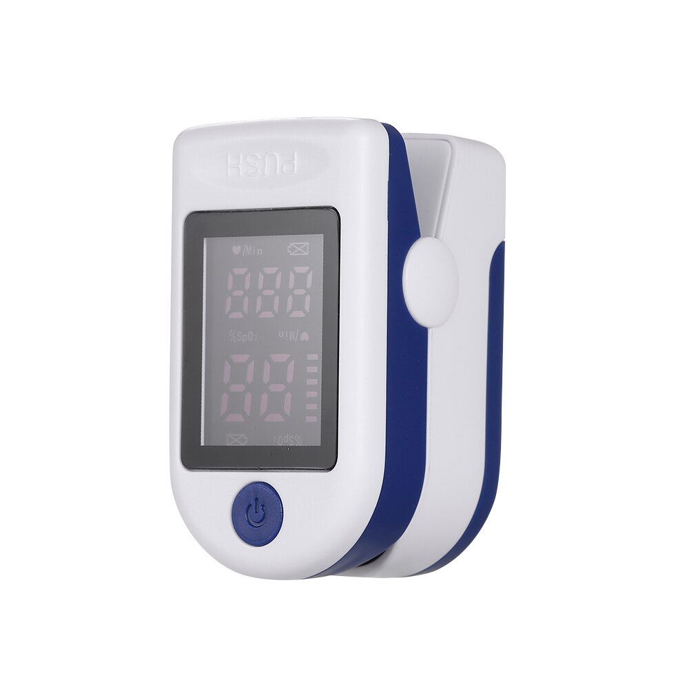 Vingertop Pulsoxymeter Met Led Display Oximeter Blood Oxygen Sensor Verzadiging SpO2 Monitor Meting Meter Snel