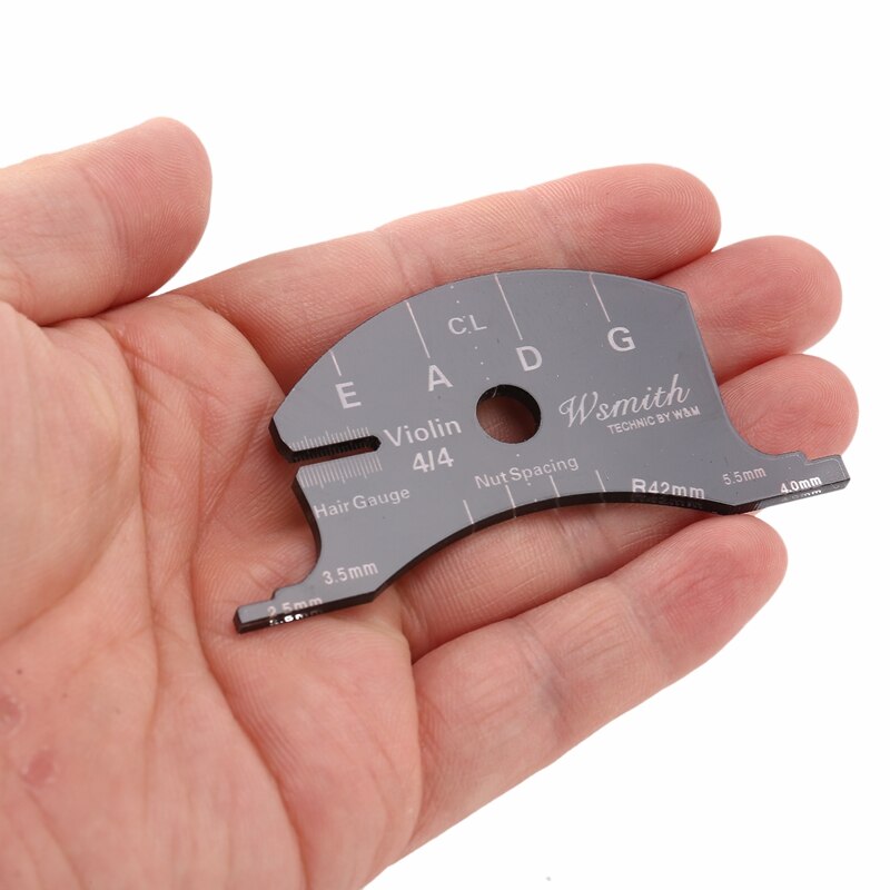 Violin Bridges Multifunctional Mold Template 4/4 Violin Bridges Repair Reference Tool Fingerboard Scraper Making Tool
