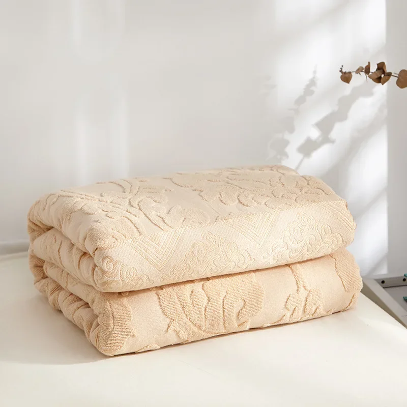 Mode handdoek quiltdeken dekens voor bedden Mantas Para Sofa Decorativa Zachte en gezellige zomerdeken: 70x100 cm / Bruin