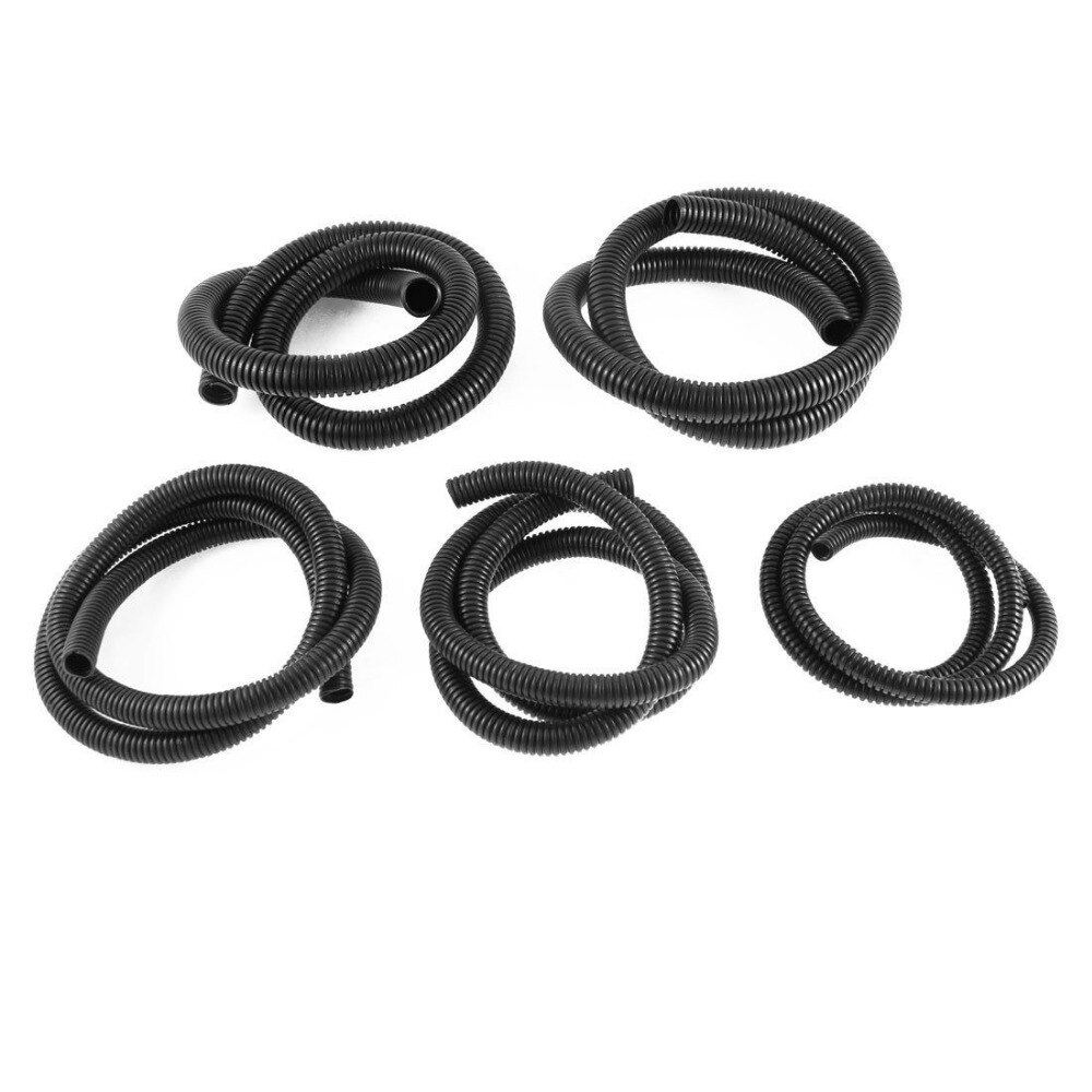 1 meter lang 3 størrelser pvc fleksibelt korrugere... – Vicedeal