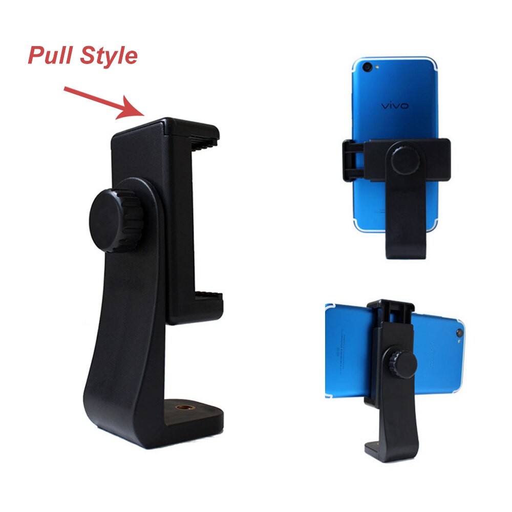 Soporte ajustable para teléfono móvil con rotación de 360 grados, montaje de escritorio para teléfono móvil con trípode, Clip para escritorio: Zip Adjustment