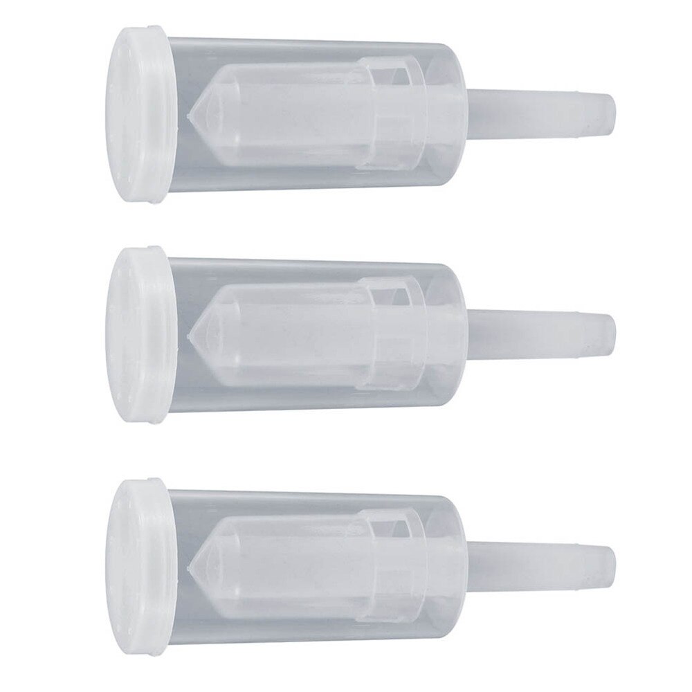 Fermentador de cilindro de cerveza casera, bloqueo de aire, válvula de retención sellada de agua de escape unidireccional para fermentación de cerveza, fermentador de vino, 1/3 Uds.: 3pcs