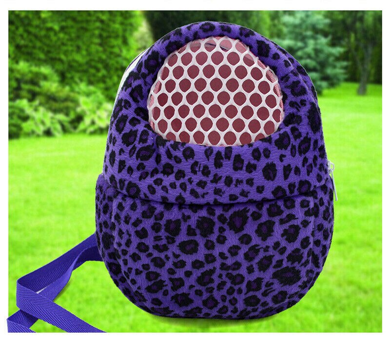 Pet Carrier Dog Front Chest Backpack Five Holes Backpack Dog Outdoor Carrier Tote Bag Sling Holder Mesh Cat Puppy Dog Carrier