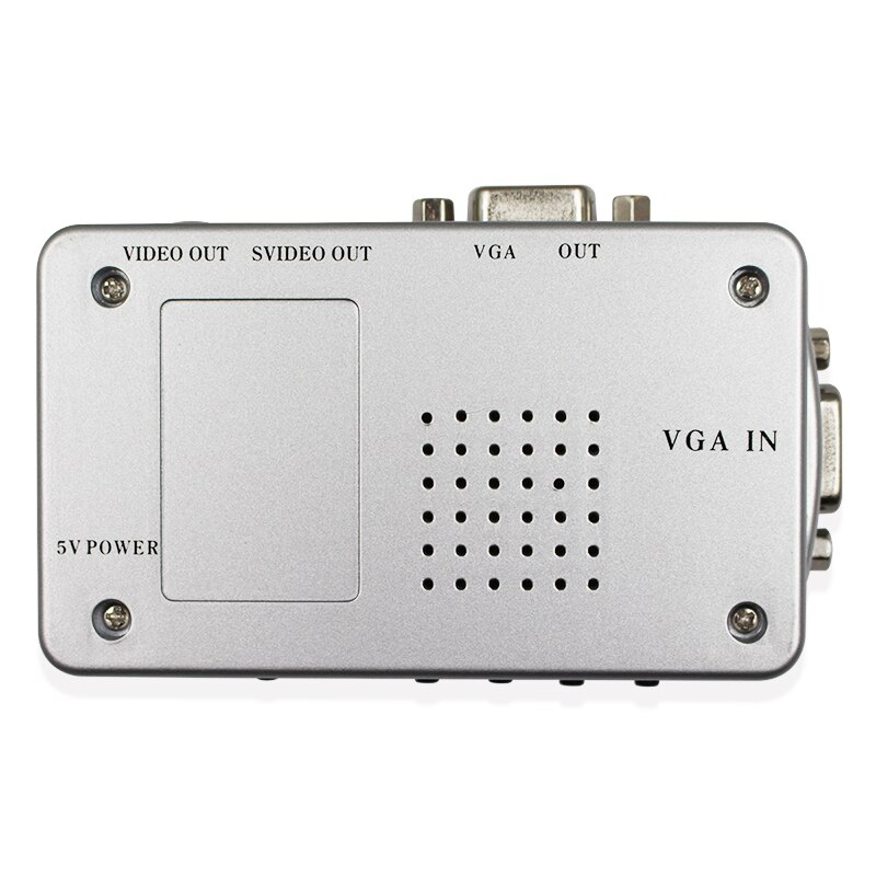 Vga Naar Av/Rca/Cvbs En S-Video En Vga Adapter Converter Gebruiken Om Een Notebook tv En Monitor