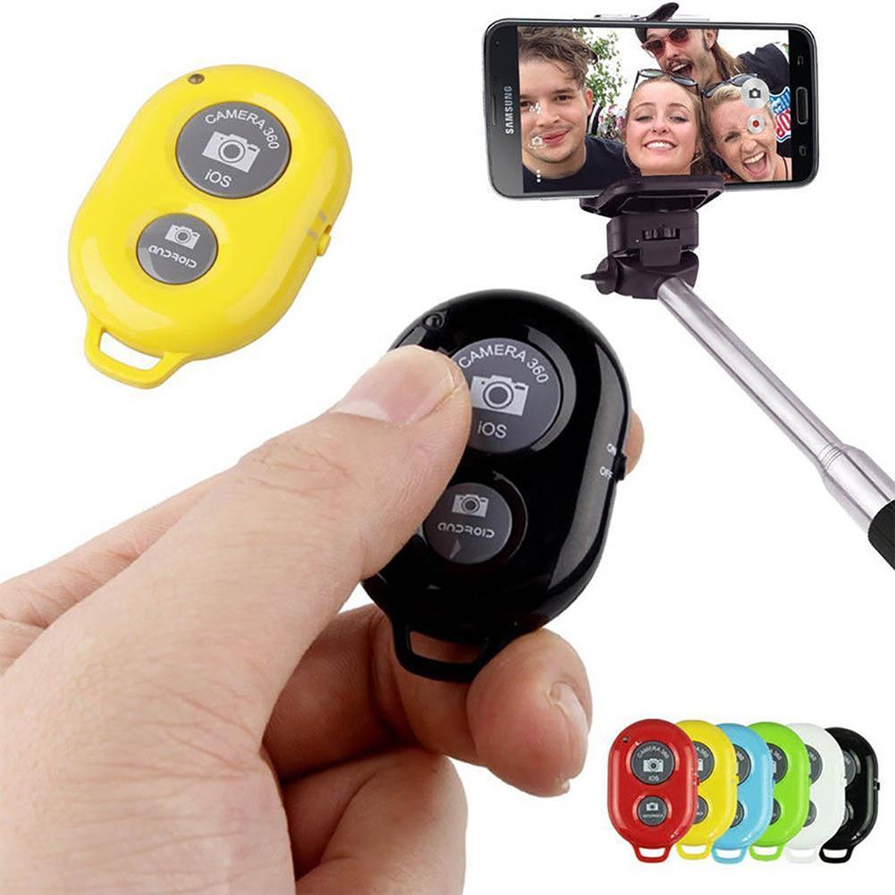 Draadloze Bluetooth Camera Afstandsbediening Selfie Shutter Voor Mobiele Telefoon Monopod Bluetooth Afstandsbediening Пульт Для Ворот