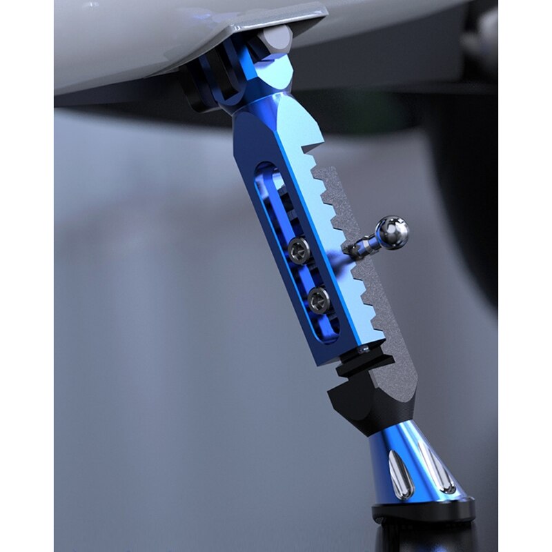 Pata de cabra Universal para motocicleta eléctrica, soporte de Pie ajustable para estacionamiento lateral, soporte para moto eléctrica