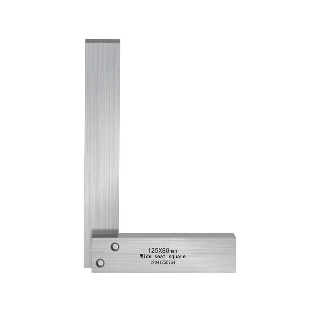 90 Degree Right Angle Engineer Set Precision Ground Steel Hardened Angle Ruler Carbon Steel Machinist Square