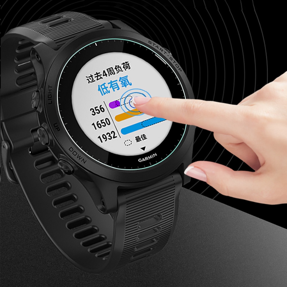 3Pc Ultradunne Hd Transparante Screen Protector Film Voor Garmin Forerunner 945 Smart Horloge Clear Screen Bescherming Film
