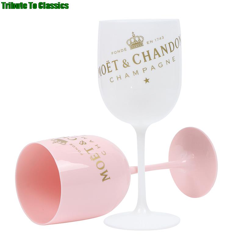 1PC 480ml Wine Plastic Cup Party White Champagne Coupes Cocktail Glass Champagne Flutes 8CM