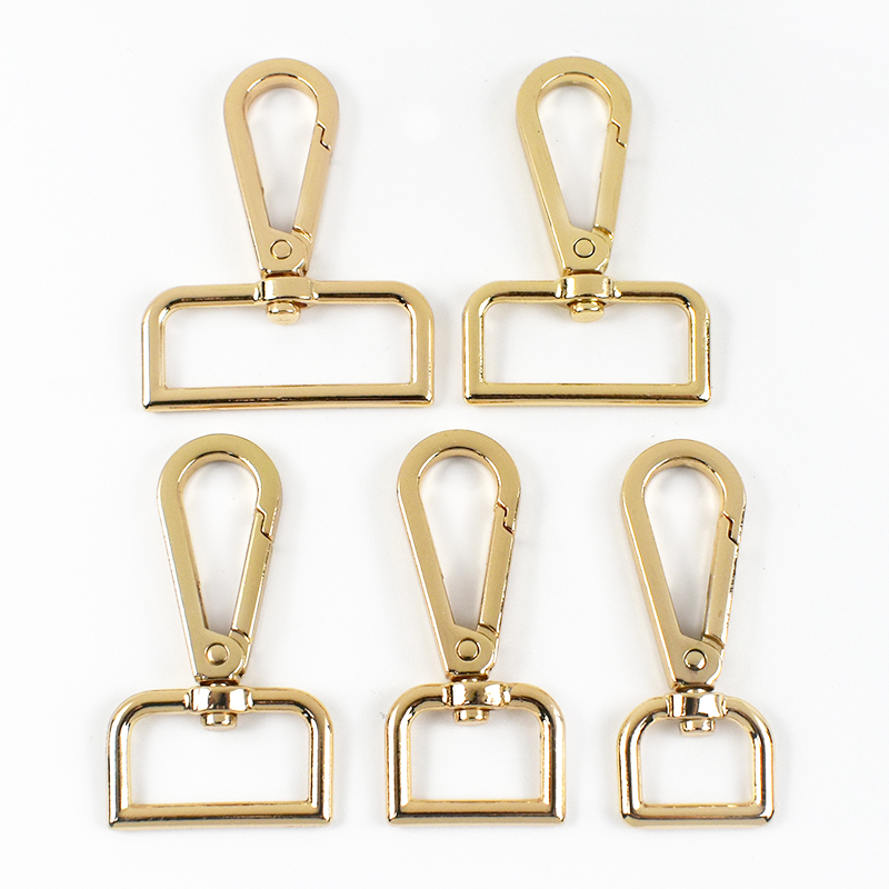 30Pcs 16/20/25/32/50mm Metal Bag Buckles for Webbing Belt Strap Swivel Lobster Clasp Handbag Trigger Snap Hook DIY Clip Buckle: 9# / antique silver