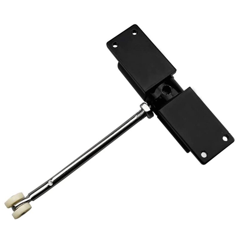 Brand Door Closer Automatic Adjustable Closers Light Duty Zinc Alloy Spring Door Closer（Black, white）