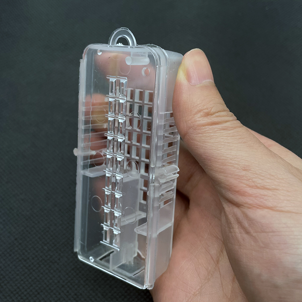Jaula de plástico para transporte de apicultura, caja insectaria para abejas, para correo, novedad, Reina, inspección de viaje, receptor de , 10 piezas