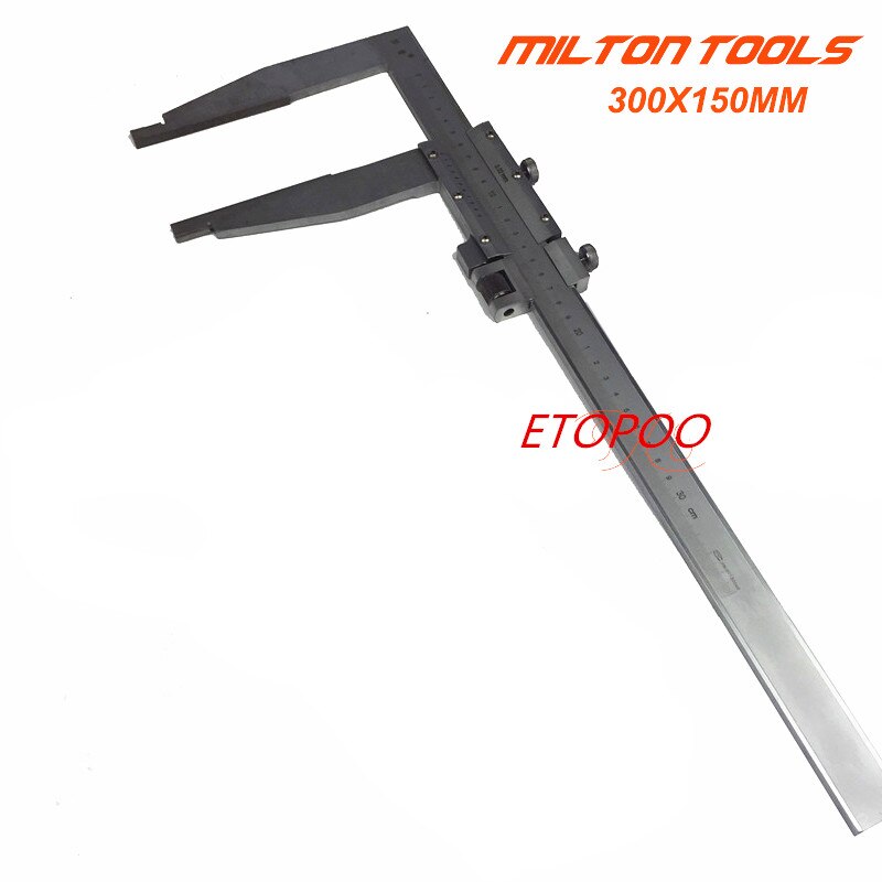 0-300mm Heavy Duty Vernier Caliper 12inch vernier caliper with 150mm long jaw 300x150mm steel vernier caliper