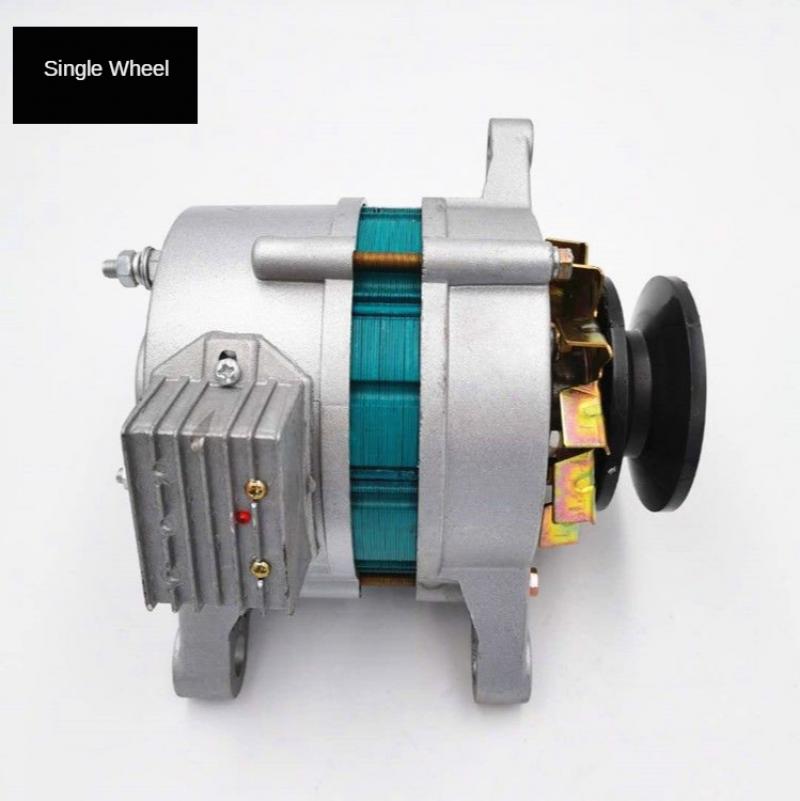 Generator 12V Permanent Magnet Ac/dc Charging with Lamp Dual Purpose for Agricultural Vehicles, Tricycles, Four-Wheel Tractors