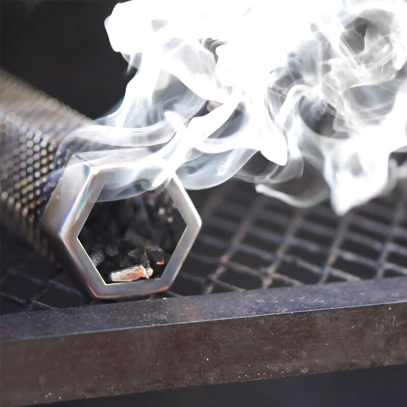 6 &quot; 12 &quot; pille ryger rør rund firkantet sekskantet kold røg generator alle grill elektriske eller kul bbq værktøjer