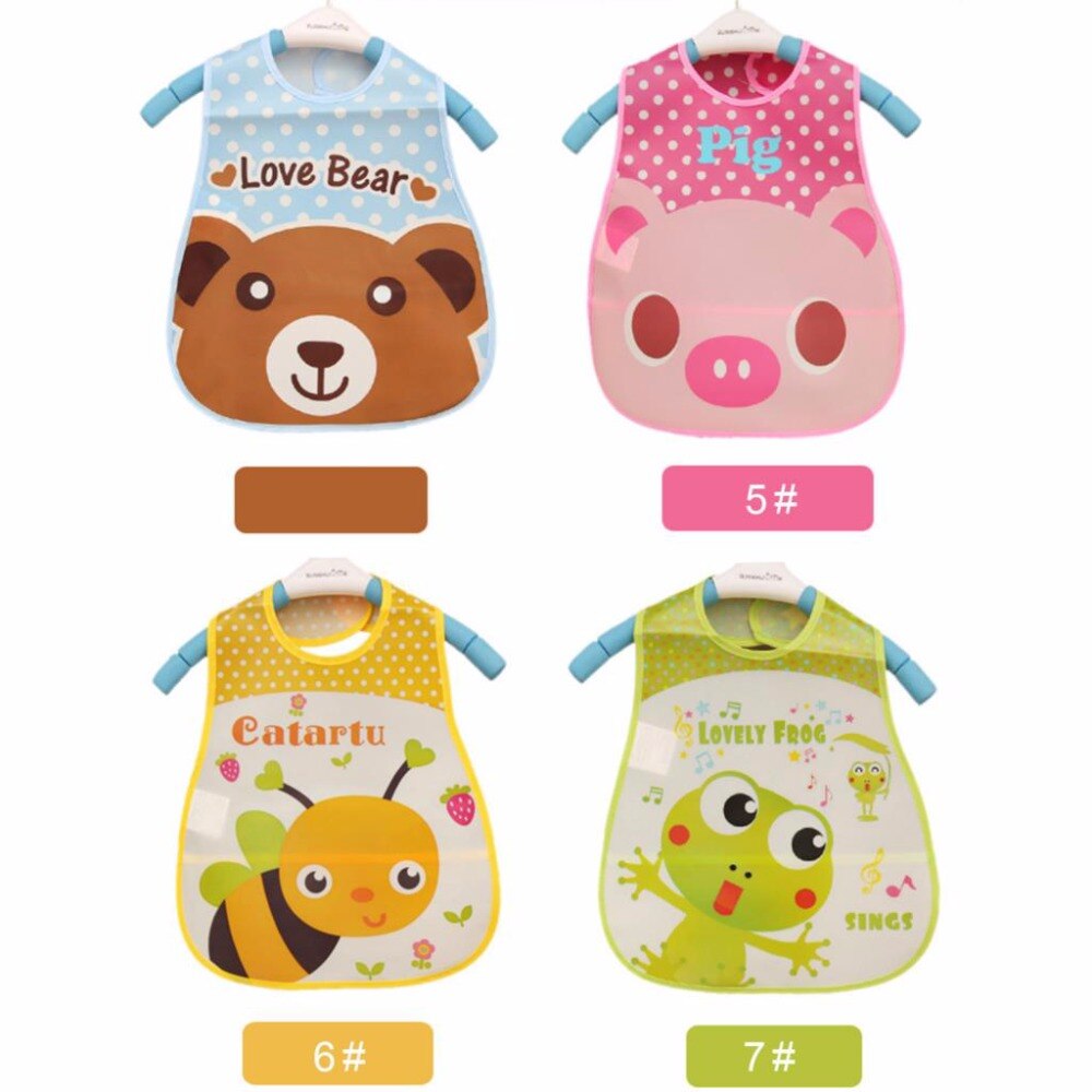 Baberos de bebé UNIKIDS impermeable elefante de dibujos animados niños Baberos ropa de ropa de toalla ropa de niños Accessori