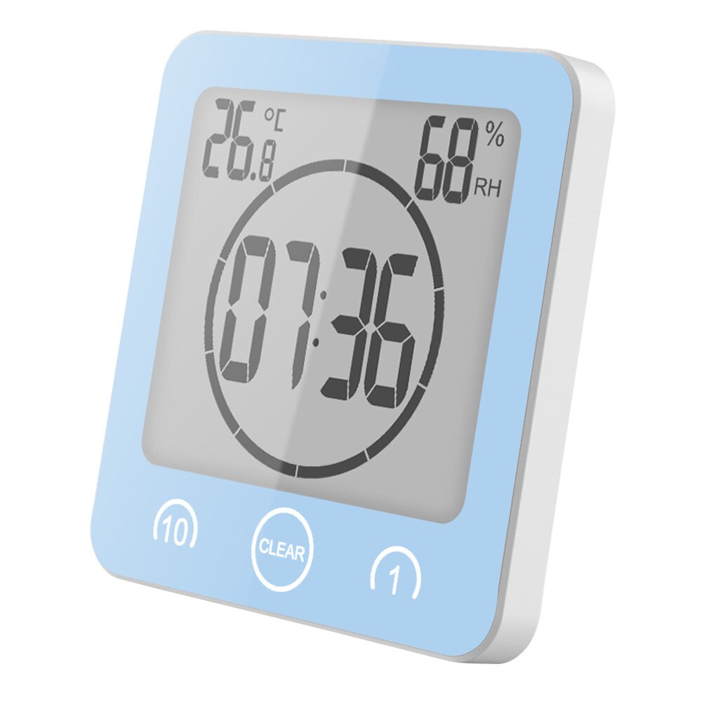 Medidor Digital LCD de temperatura y humedad para el hogar, higrómetro de exterior, termómetro, estación meteorológica, cocina, baño
