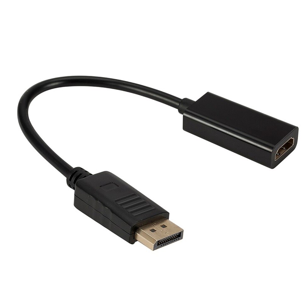 BGGQGG Male To Female DP TO HDMI Converter 1080P DP TO HDMI Cable Adapter DisplayPort for PC Laptop HDTV Project DP HDMI