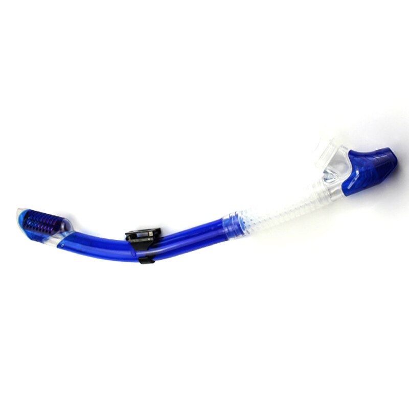 Universal Security Silicone Diving Snorkel Scuba Swimming Mouthpiece Tube Full Dry Air Breathing Outdoor Sea Swim Accessories: Style 1