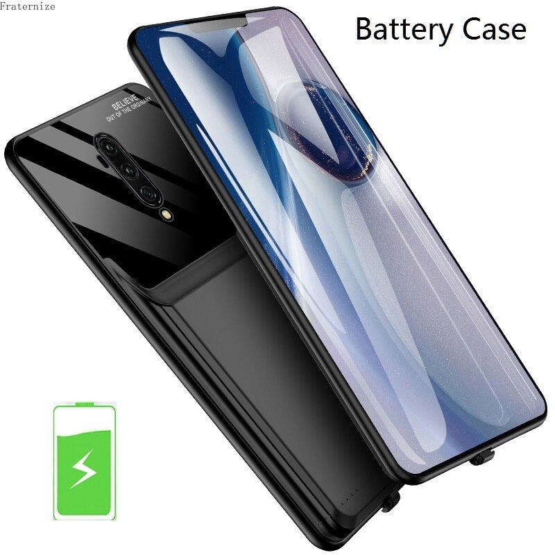 6000mAh stoßfest externe Batterie Ladegerät Fall für Oneplus 7 7T Pro Smart Power Bank Lade Abdeckung für Oneplus 8 Pro 8T Capa