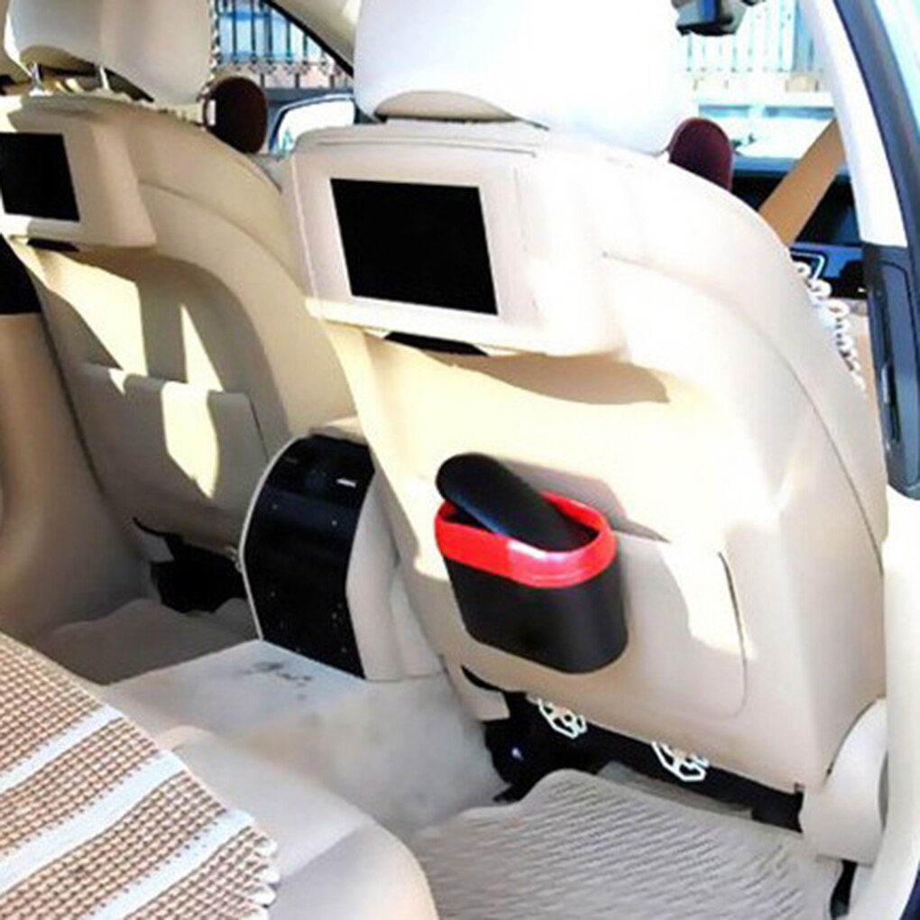 Dobbel åpenn søppelboks bildør hengende snu søppelbøtte avfallsoppbevaringsboks kjøretøy søppelbøtte