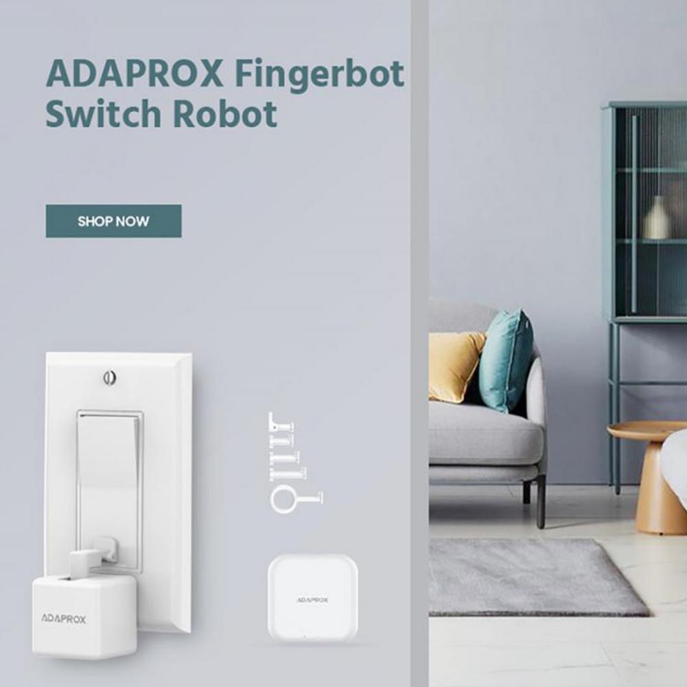 Smart-Life Bluetooth-Compatible Smart Fingerbot Switch Bot Wireless APP/Timer Control Button Pushing Device Alexa Assistant Siri
