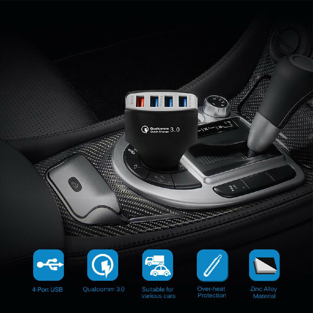 Group Vertical Fast 3.0 Type C USB-C Car Charger Charging Cable for Huawei P30 P20 Pro d15