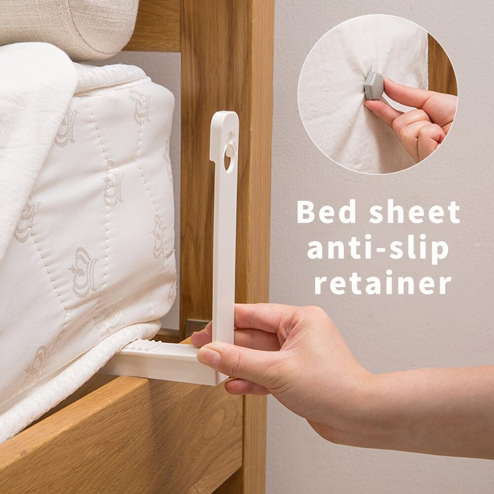 Bed Sheet Clip Coverlet Sheet Holder Slip-Resistant Fixing Clip Holders Clamps Mattres Fasteners Gripper Holder Set