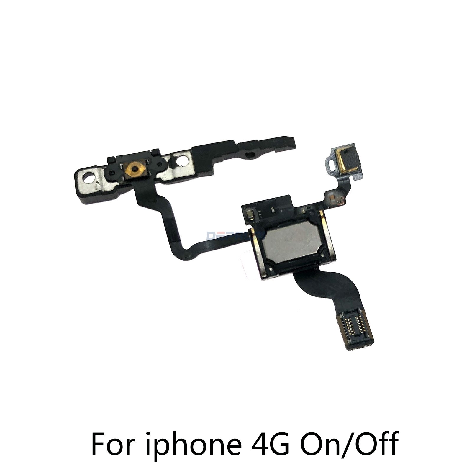 1 Piece Power Button On Off Flex Cable For iPhone 4 4G 4S 5G 5 5S 5C Plus Mute Volume Switch Connector Ribbon Parts: 4G On Off