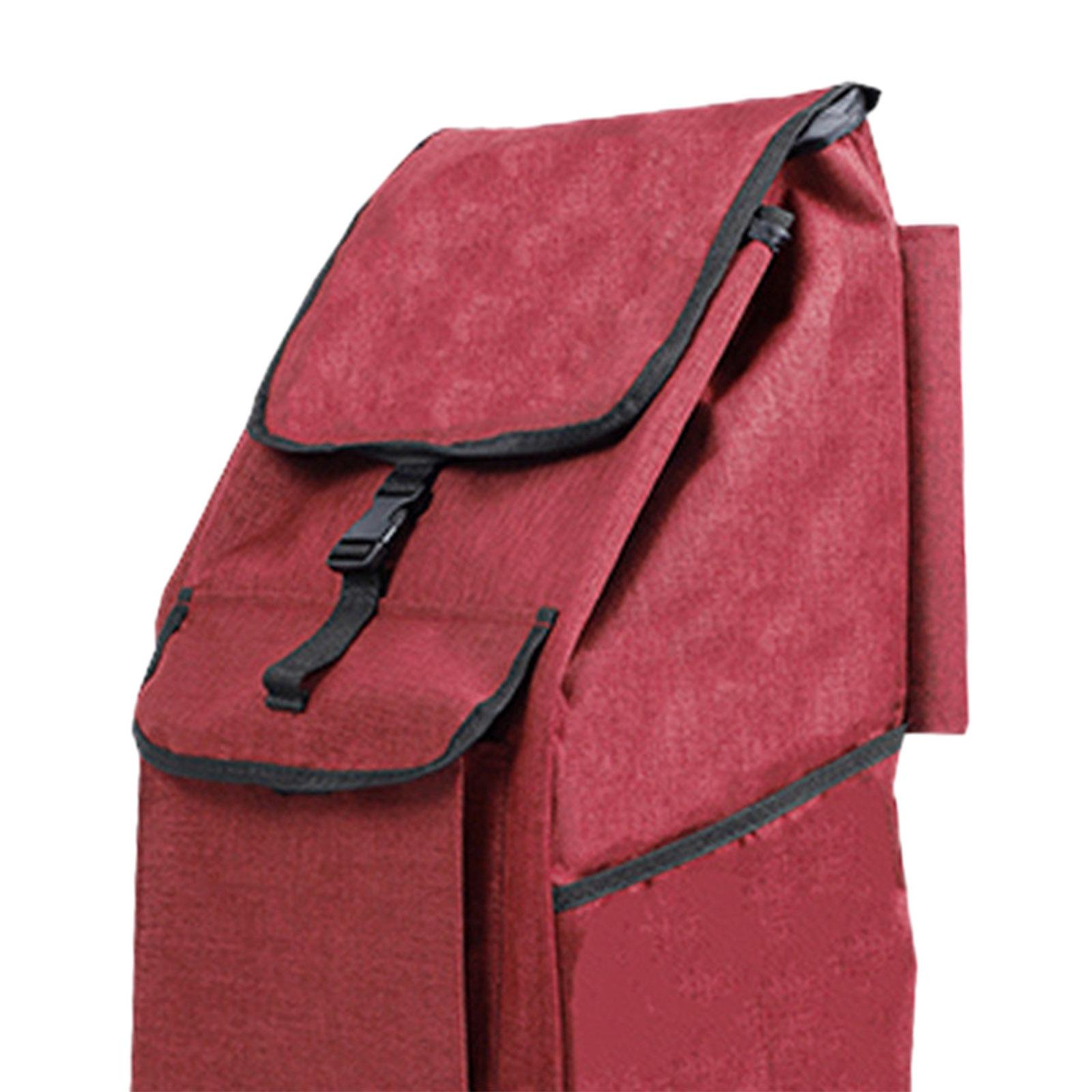 Ersättningsväska för shoppingvagnar med stor kapacitet, avtagbar hopfällbar handvagnsväska för hushållskontor, köksvagn