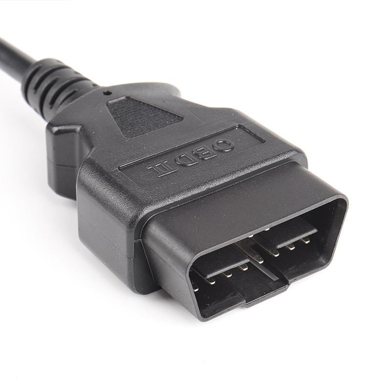 Cabo de extensão obd para carro, macho para fêmea, 16 núcleos, energizado, 16 pinos, obd2, elm327, ferramenta de diagnóstico, conector, adaptador de scanner, 3m, 1.5m