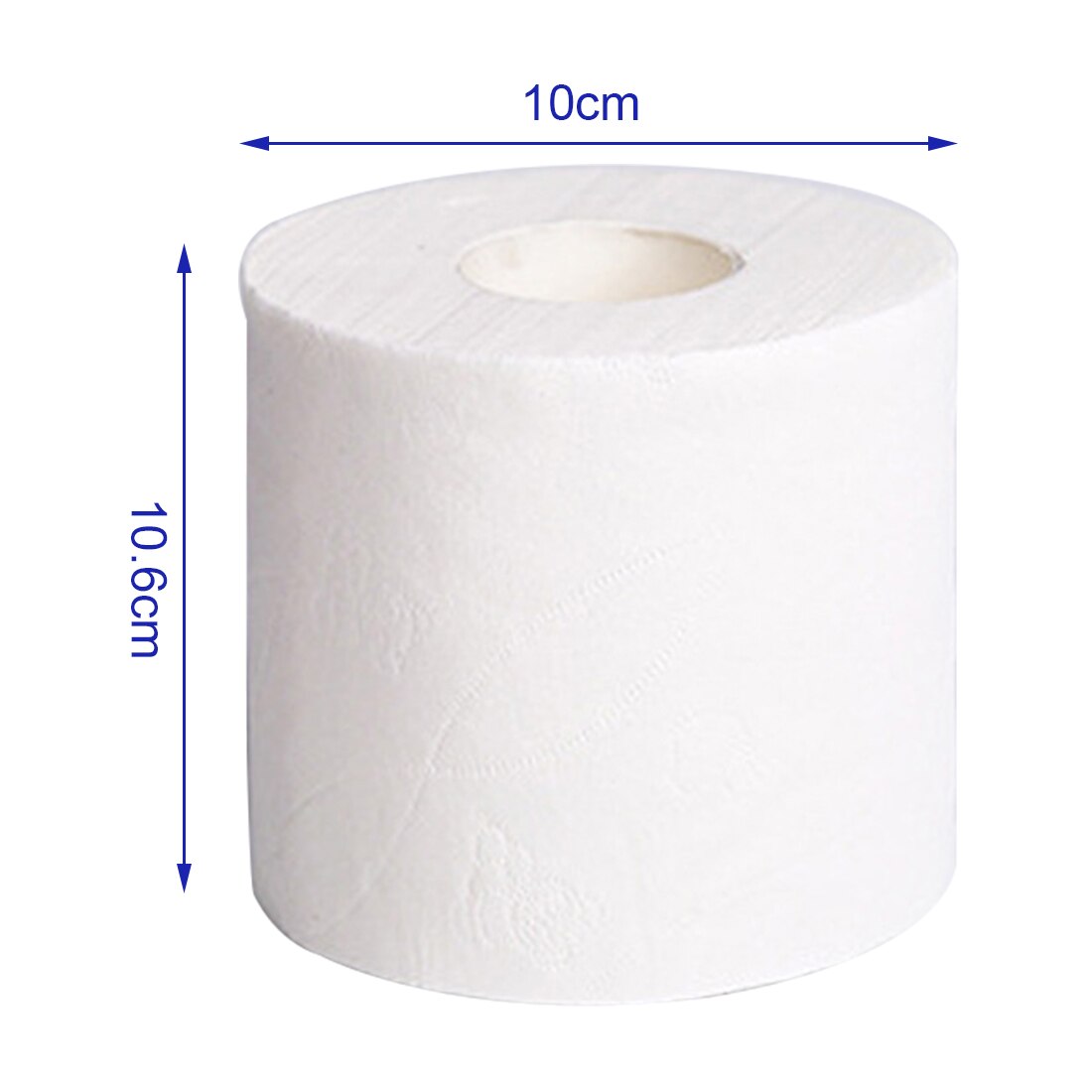 10 Rolls Toiletpapier 3 Lagen Papier Badkamer Wc Keuken Papier Cleaning Tissue Papier Houtpulp Papier Sterke Wateropname