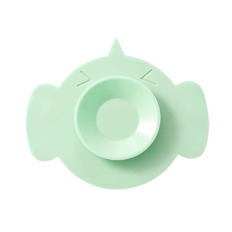 Tapis à ventouse Double face, bol antidérapant, plat à ventouse fixe en Silicone, dessous de verre pour bébés garçons filles en bas âge