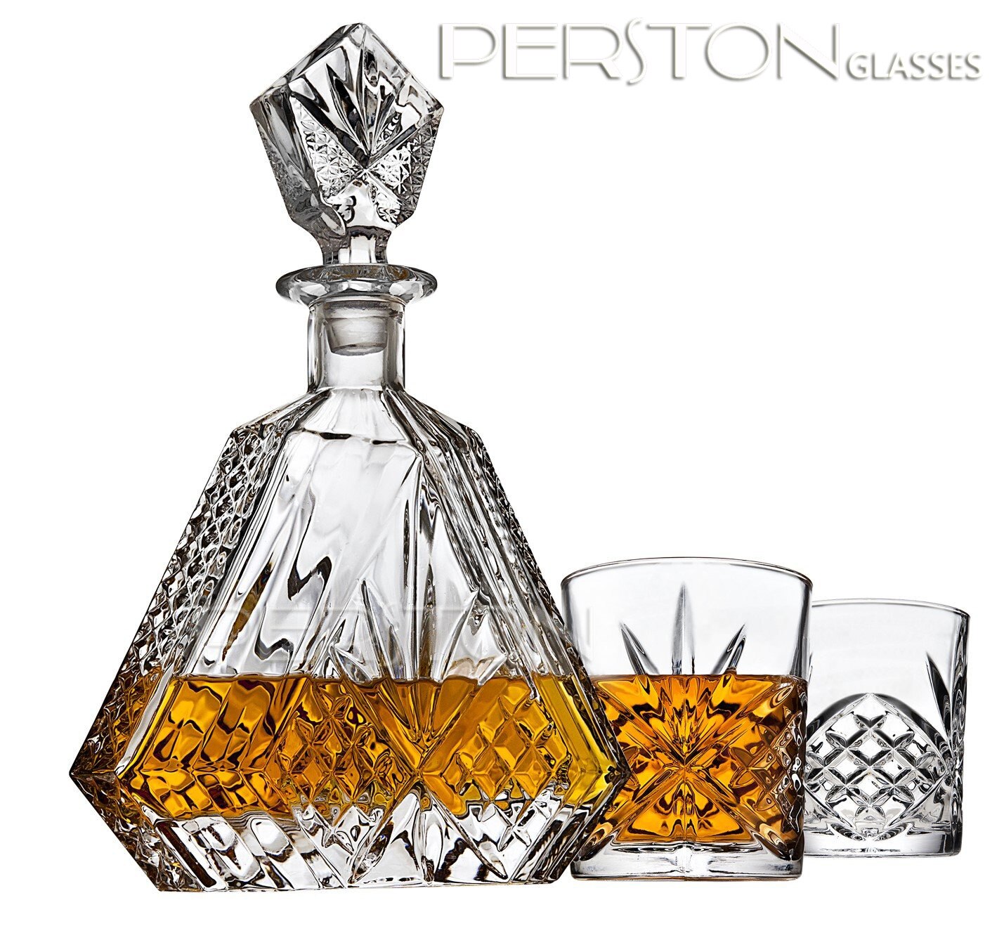 Carafe à Whisky en cristal, verres pour bouteille de vin
